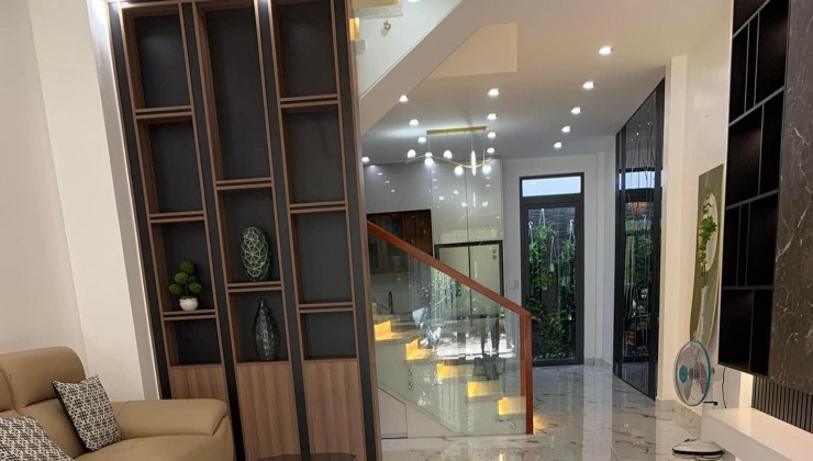 BÁN GẤP NHÀ KHU CITYLAND-NGUYỄN VĂN LƯỢNG-P16-GÒ VẤP- 3 TẦNG ĐÚC - FULL NỘI THẤT - HẺM XE HƠI  - 4,2x14 - DTSD 174M2-GIÁ 7TỶ TL CHÍNH CHỦ